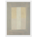 Desert Rain Framed Poster | Agnes Martin Framed Prints Wall Art | Agnes Martin Store