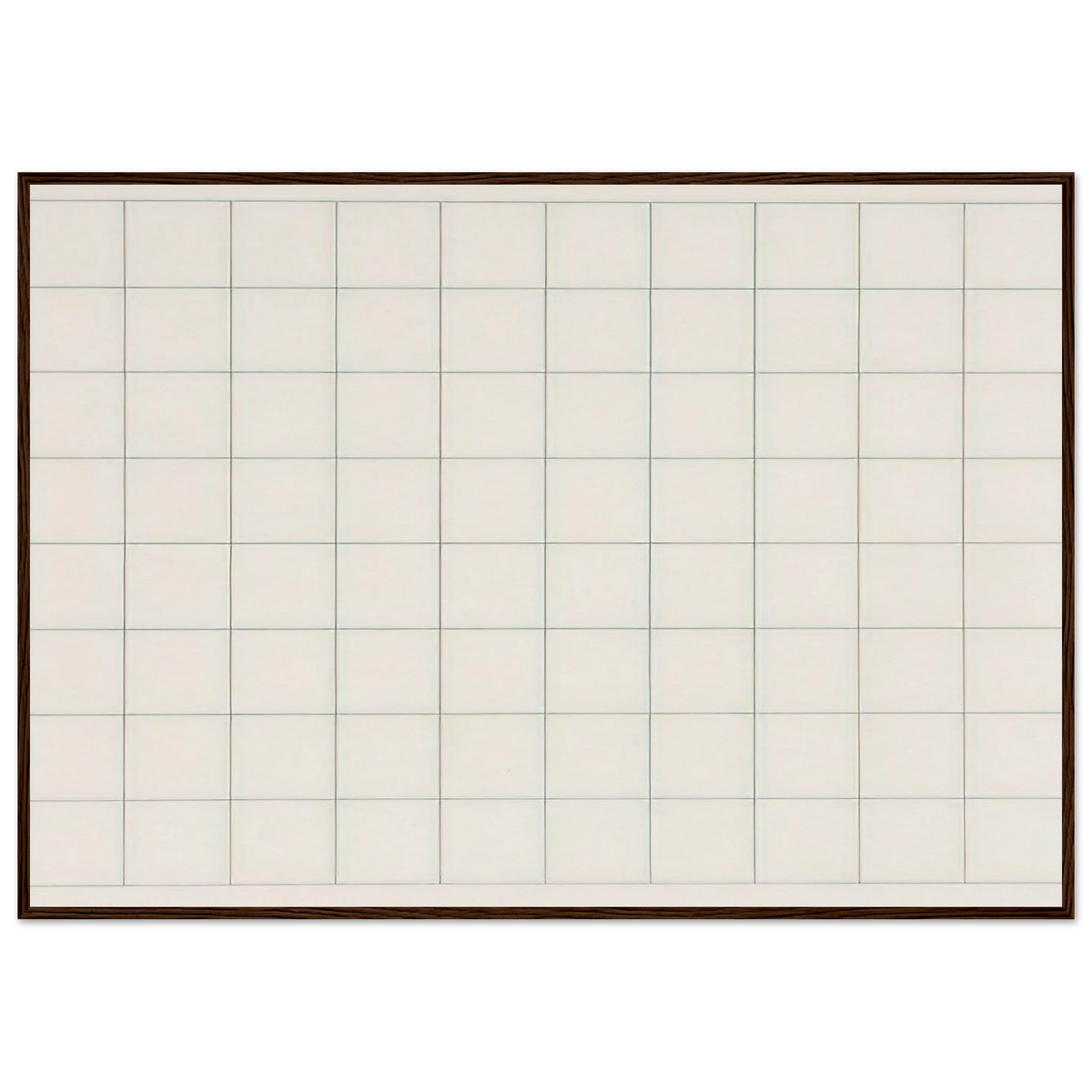 On a clear day, #1 Framed Poster | Agnes Martin Framed Prints Wall Art | Agnes Martin Store