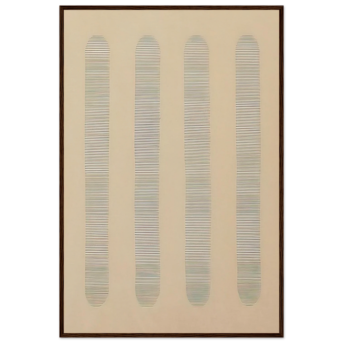 Columns Framed Poster | Agnes Martin Framed Prints Wall Art | Agnes Martin Store