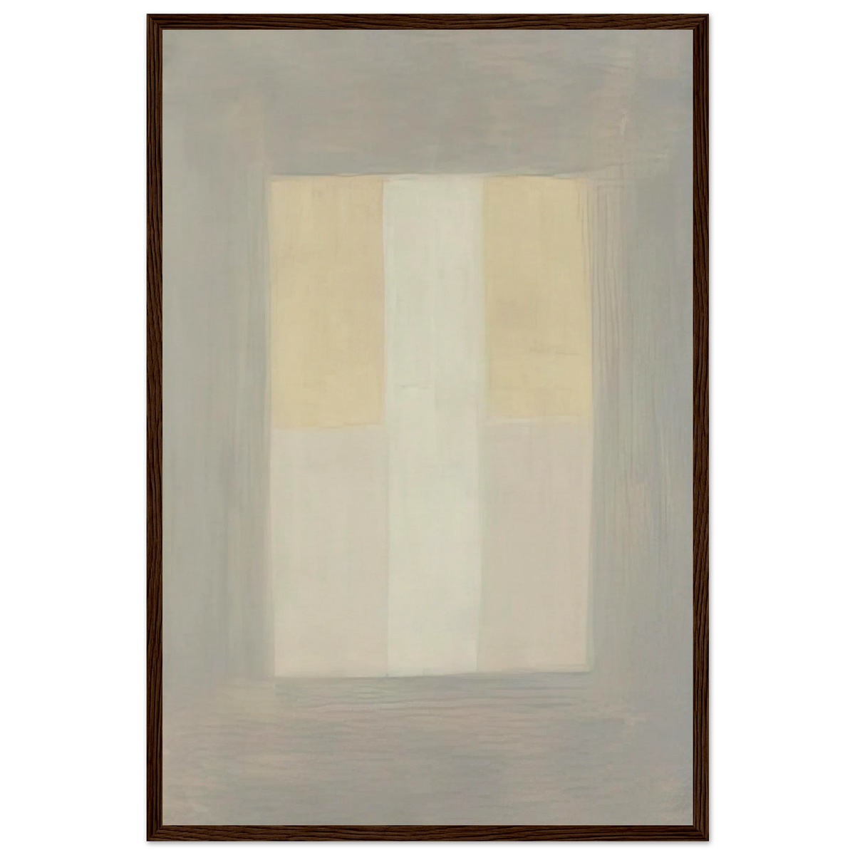 Desert Rain Framed Poster | Agnes Martin Framed Prints Wall Art | Agnes Martin Store