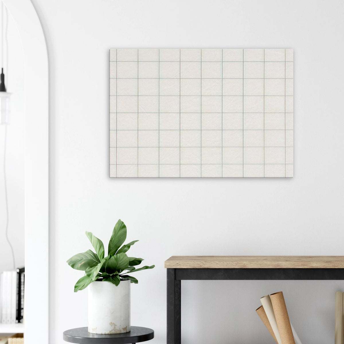 On a clear day, #1 Canvas | Agnes Martin Canvas | Agnes Martin Store