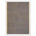 Falling Blue Framed Poster | Agnes Martin Framed Prints Wall Art | Agnes Martin Store