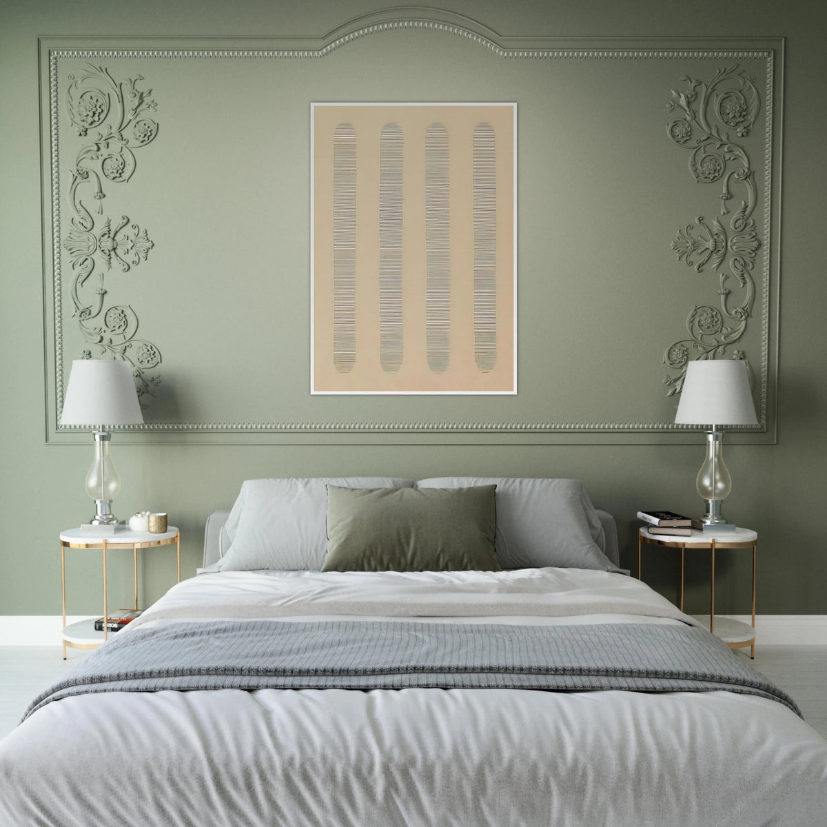 Columns Framed Poster | Agnes Martin Framed Prints Wall Art | Agnes Martin Store