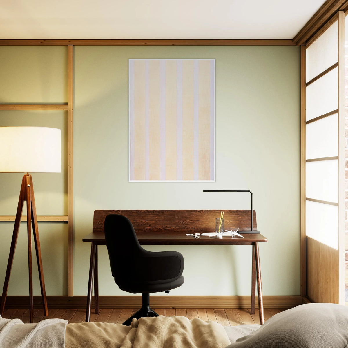 Untitled Number 5 Framed Poster | Agnes Martin Framed Prints Wall Art | Agnes Martin Store
