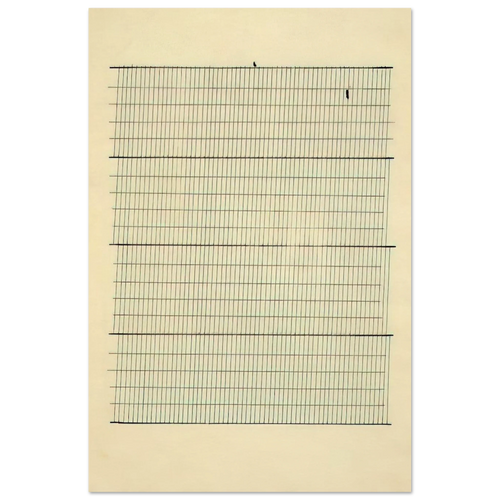 Aspiration Poster | Agnes Martin Poster | Agnes Martin Store