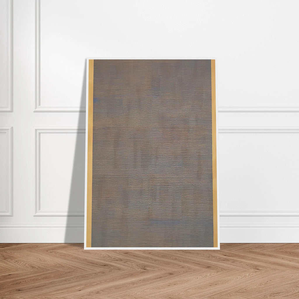 Falling Blue Framed Poster | Agnes Martin Framed Prints Wall Art | Agnes Martin Store