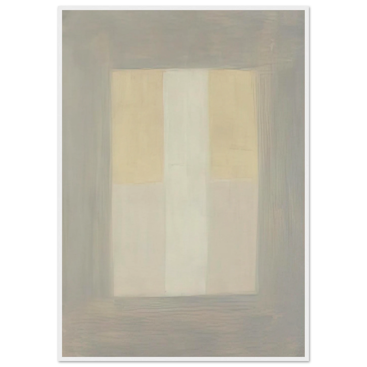 Desert Rain Framed Poster | Agnes Martin Framed Prints Wall Art | Agnes Martin Store