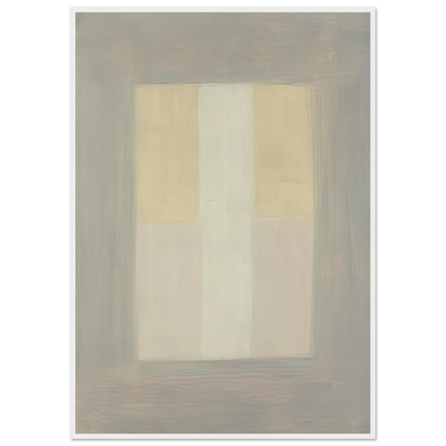 Desert Rain Framed Poster | Agnes Martin Framed Prints Wall Art | Agnes Martin Store