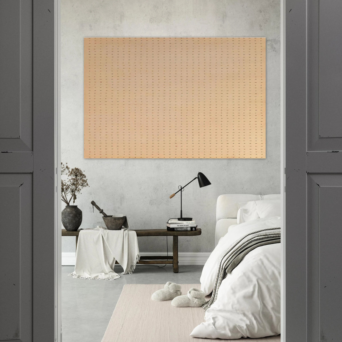 Untitled  White Flower  Poster | Agnes Martin Poster | Agnes Martin Store