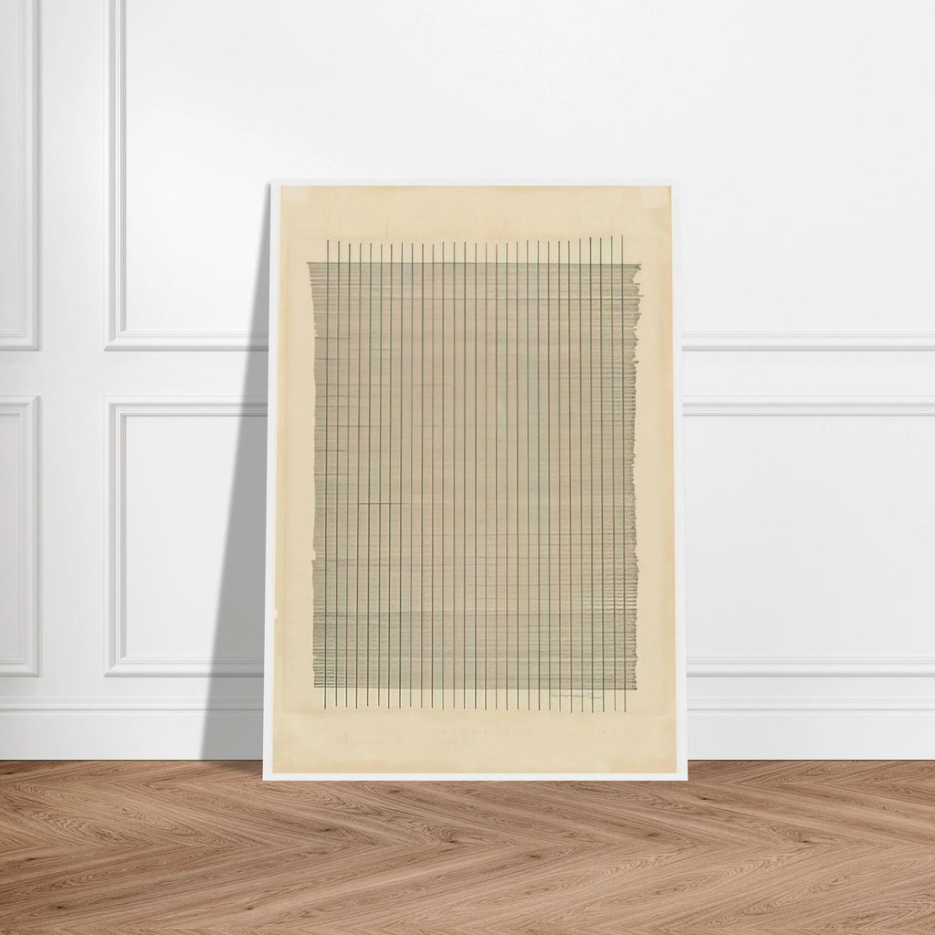 Tremolo Framed Poster | Agnes Martin Framed Prints Wall Art | Agnes Martin Store