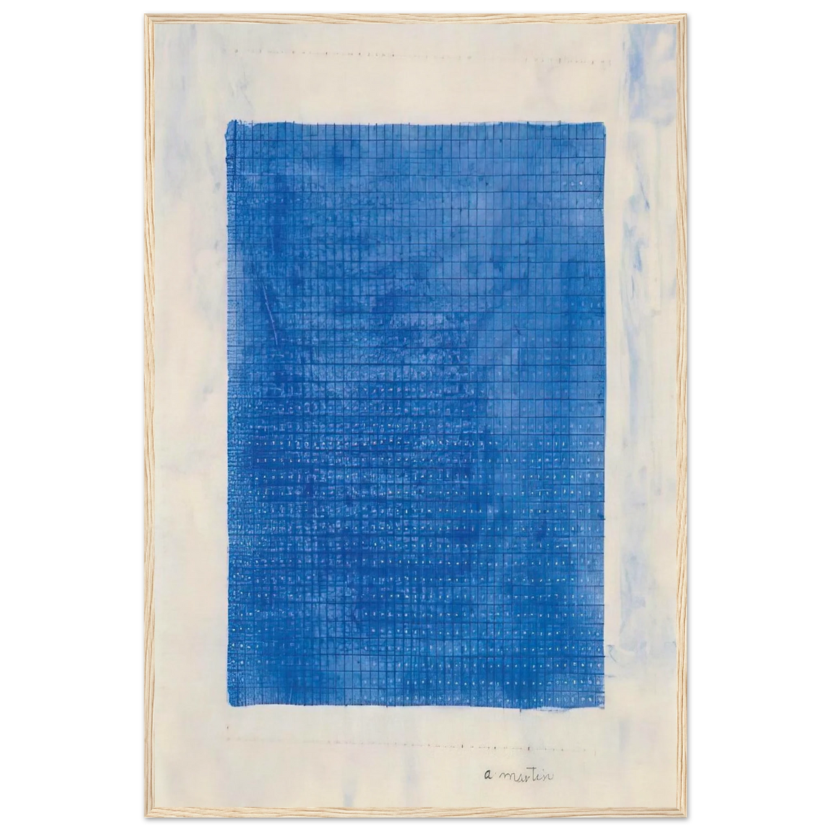 Stars Framed Poster | Agnes Martin Framed Prints Wall Art | Agnes Martin Store