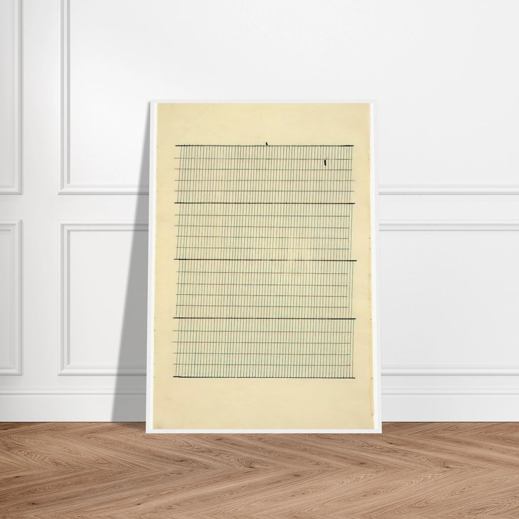 Aspiration Framed Poster | Agnes Martin Framed Prints Wall Art | Agnes Martin Store