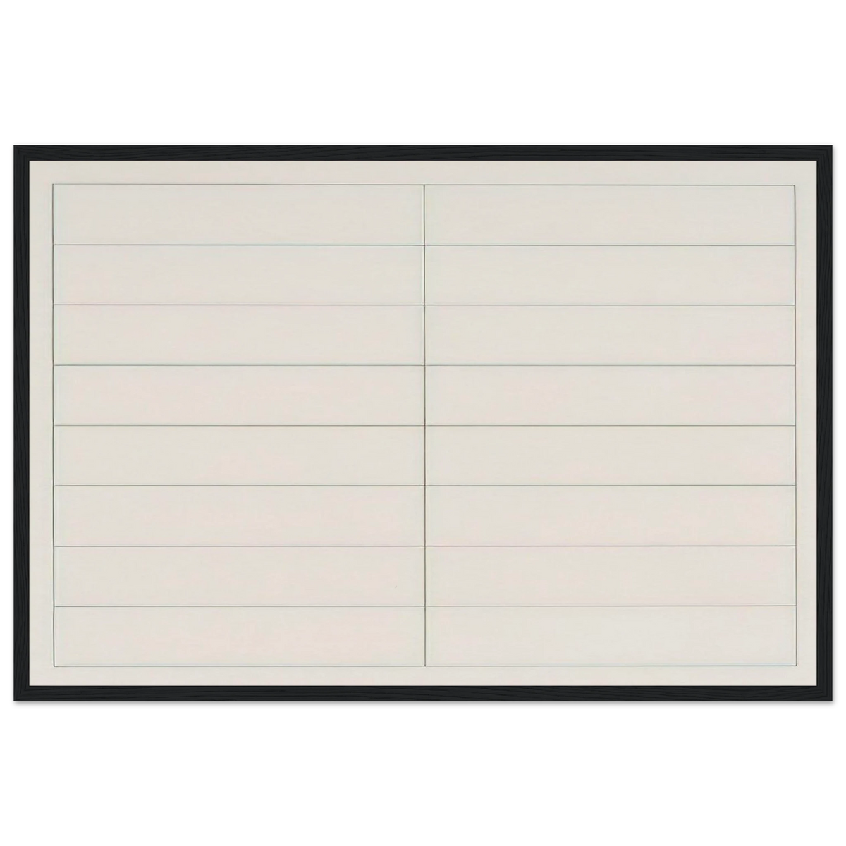 On a clear day, #2 Framed Poster | Agnes Martin Framed Prints Wall Art | Agnes Martin Store