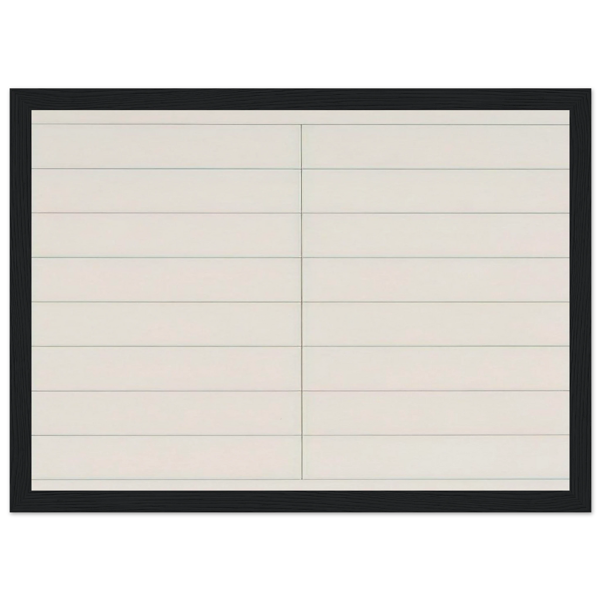 On a clear day, #2 Framed Poster | Agnes Martin Framed Prints Wall Art | Agnes Martin Store