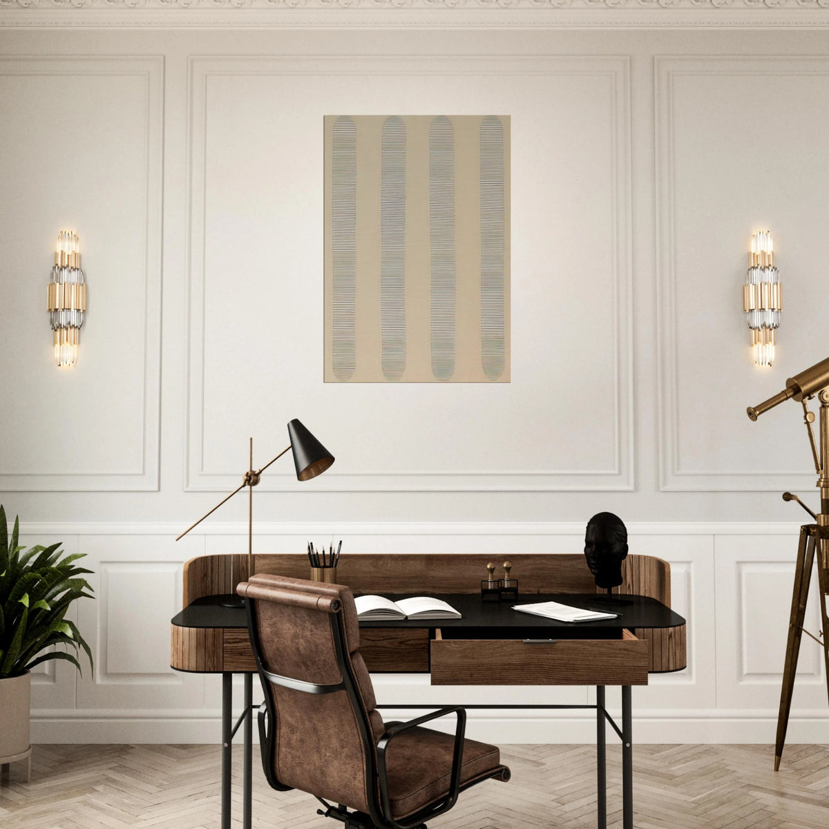 Columns Canvas | Agnes Martin Canvas | Agnes Martin Store