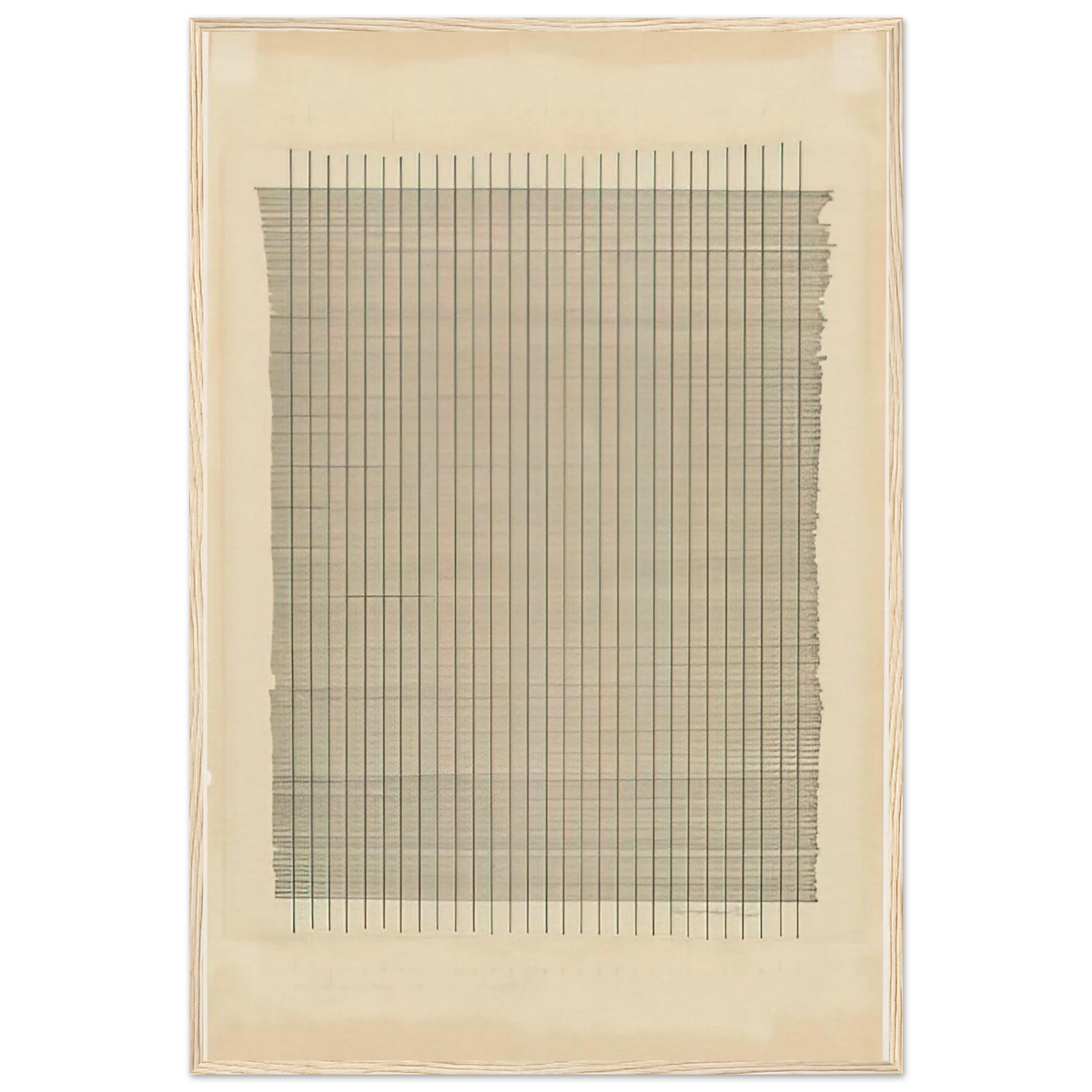 Tremolo Framed Poster | Agnes Martin Framed Prints Wall Art | Agnes Martin Store