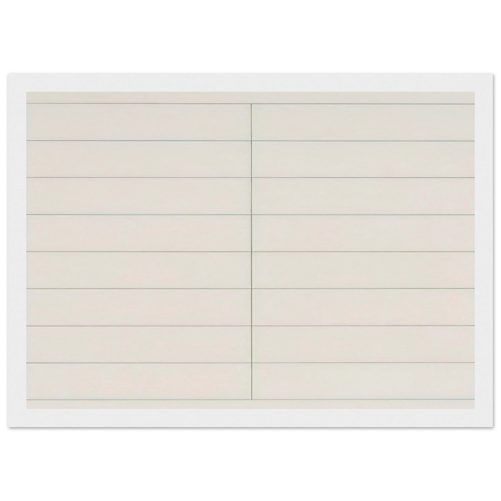 On a clear day, #2 Framed Poster | Agnes Martin Framed Prints Wall Art | Agnes Martin Store