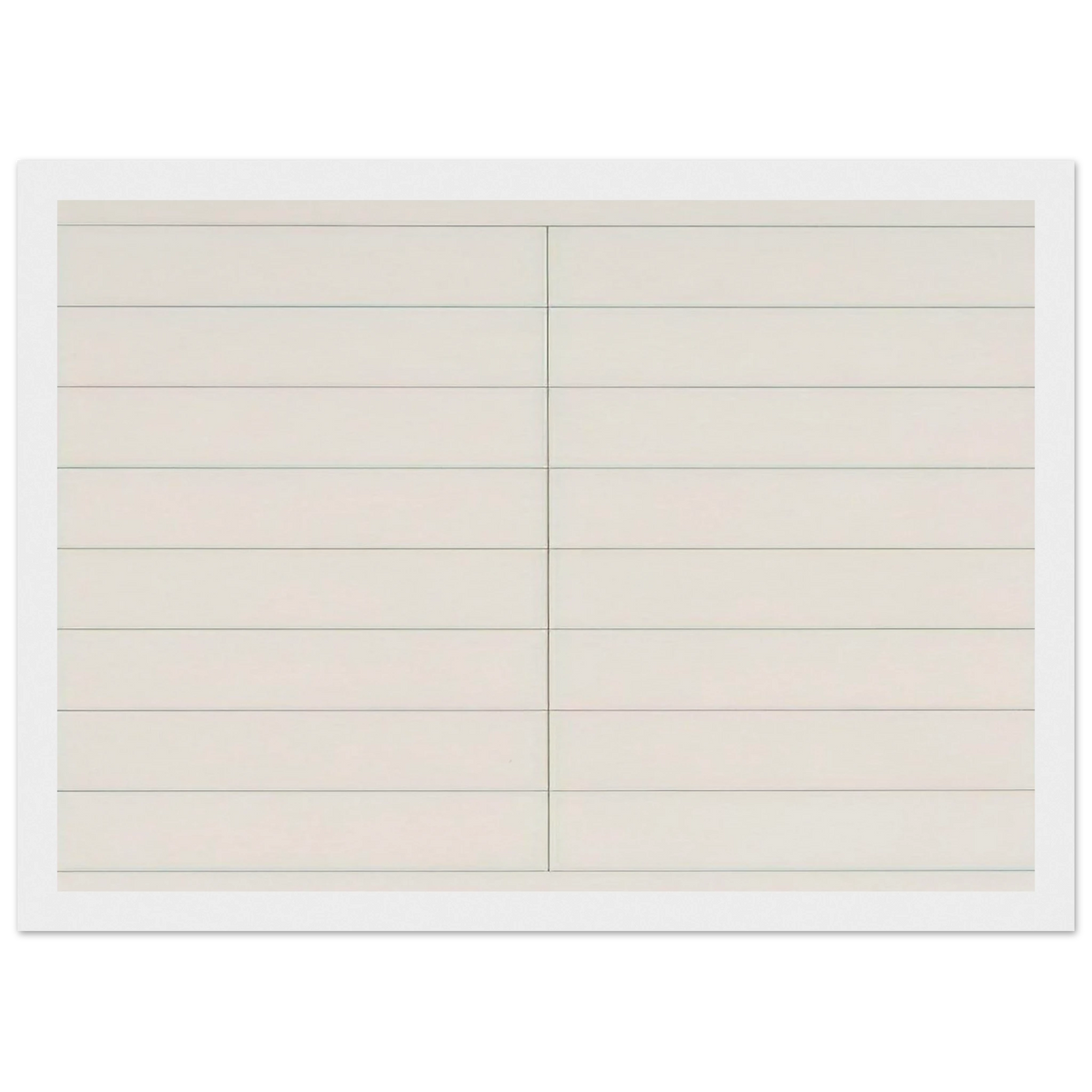 On a clear day, #2 Framed Poster | Agnes Martin Framed Prints Wall Art | Agnes Martin Store