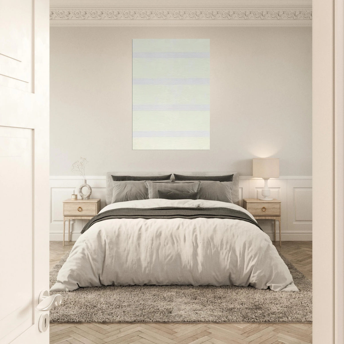 Untitled #15  Peace  Canvas | Agnes Martin Canvas | Agnes Martin Store
