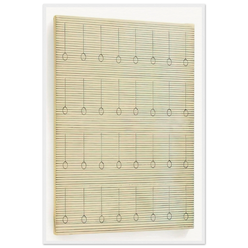 Drops Framed Poster | Agnes Martin Framed Prints Wall Art | Agnes Martin Store