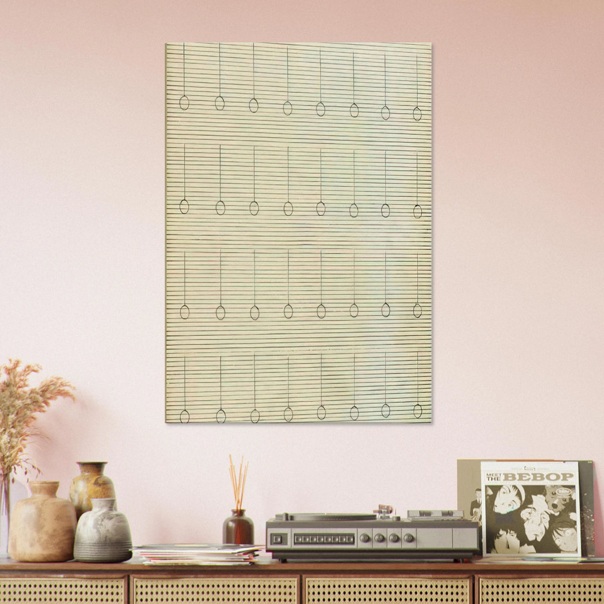 Drops Canvas | Agnes Martin Canvas | Agnes Martin Store