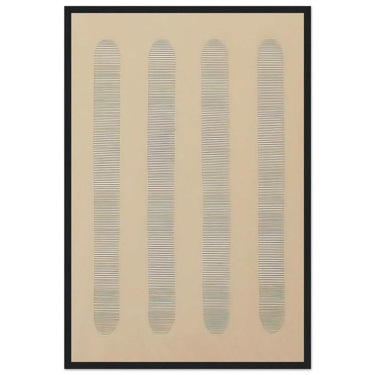 Columns Framed Poster | Agnes Martin Framed Prints Wall Art | Agnes Martin Store