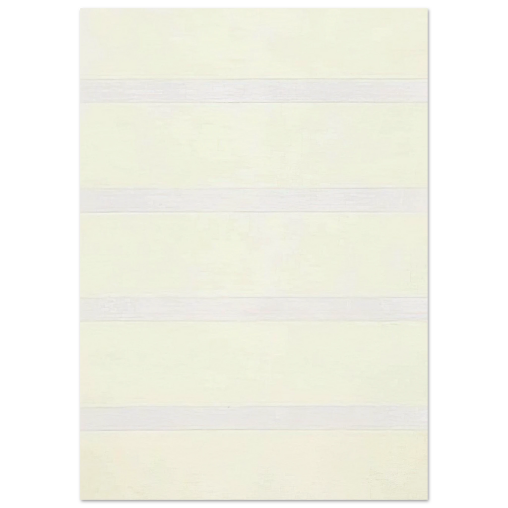 Untitled #15  Peace  Poster | Agnes Martin Poster | Agnes Martin Store