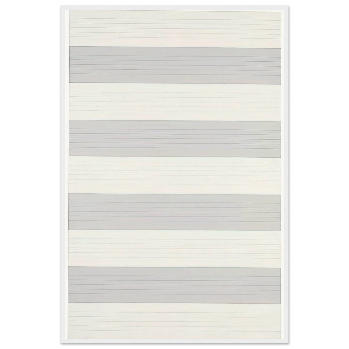 Untitled #4 Framed Poster | Agnes Martin Framed Prints Wall Art | Agnes Martin Store