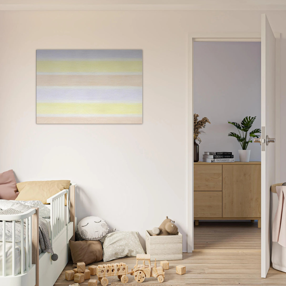Untitled #6 Canvas | Agnes Martin Canvas | Agnes Martin Store