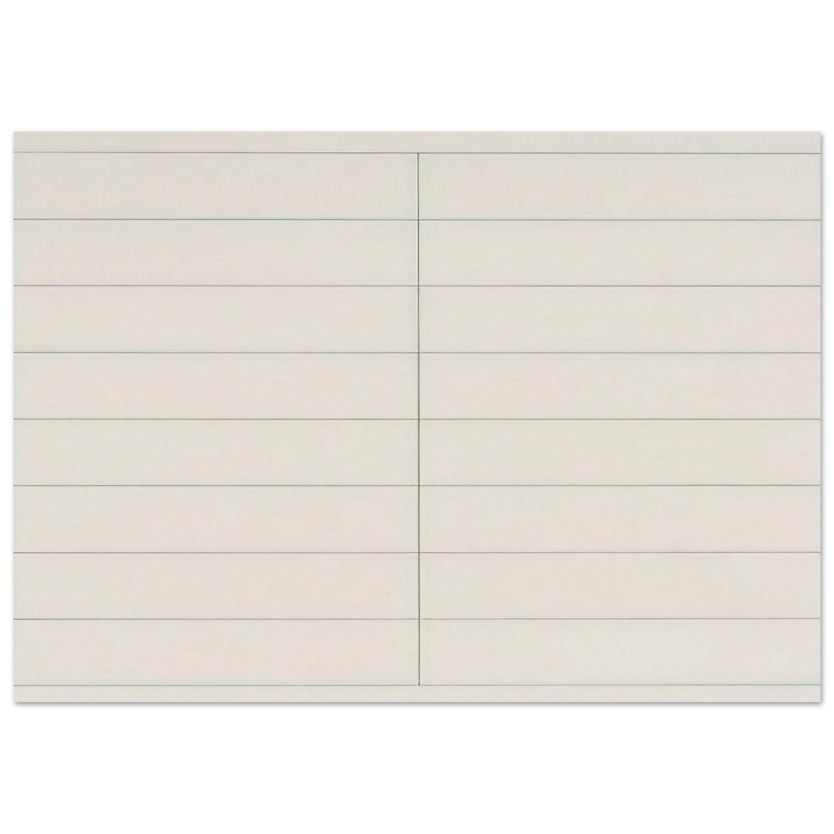 On a clear day, #2 Poster | Agnes Martin Poster | Agnes Martin Store