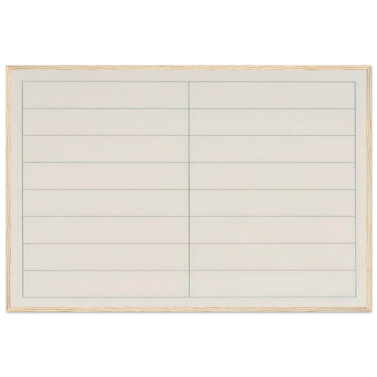 On a clear day, #2 Framed Poster | Agnes Martin Framed Prints Wall Art | Agnes Martin Store