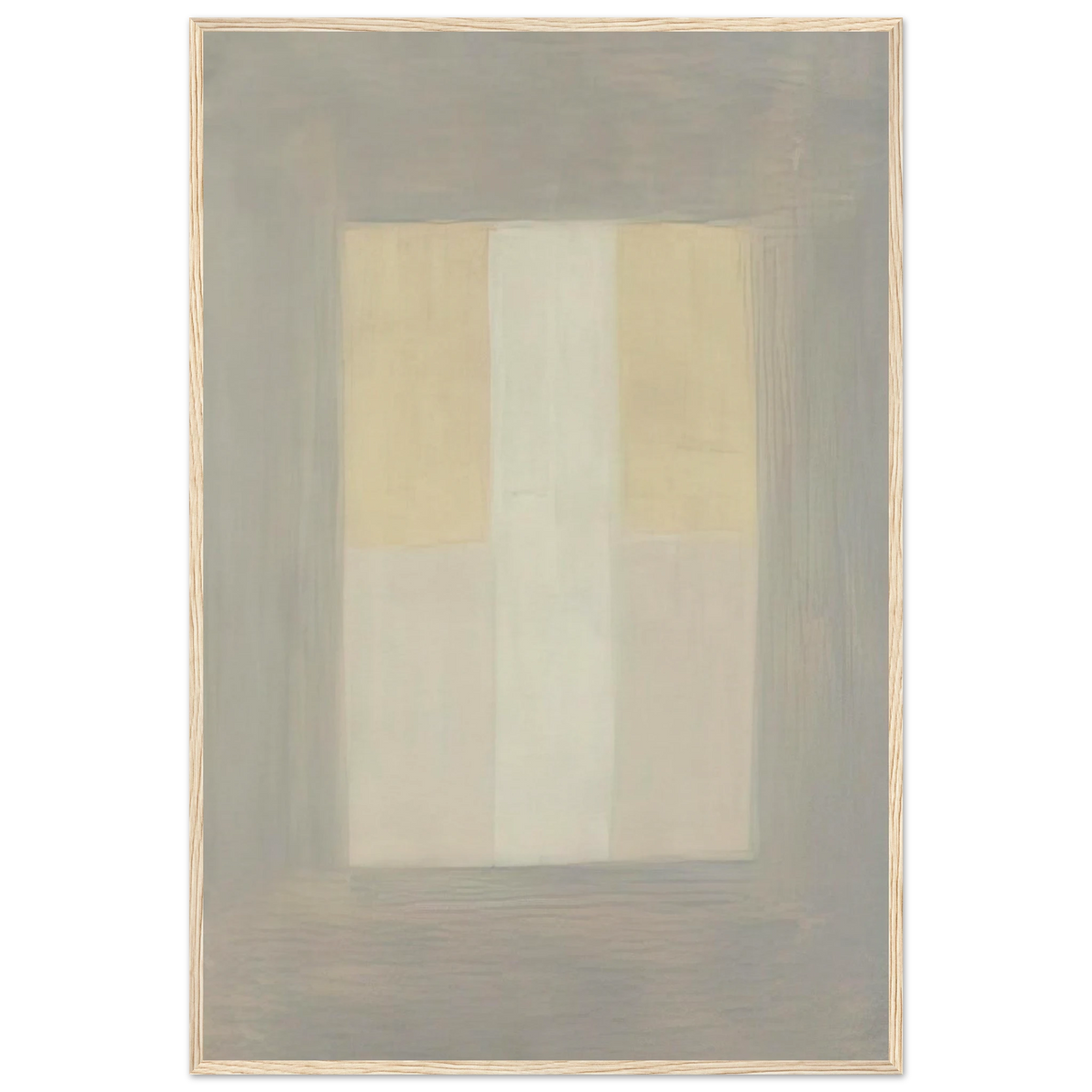 Desert Rain Framed Poster | Agnes Martin Framed Prints Wall Art | Agnes Martin Store