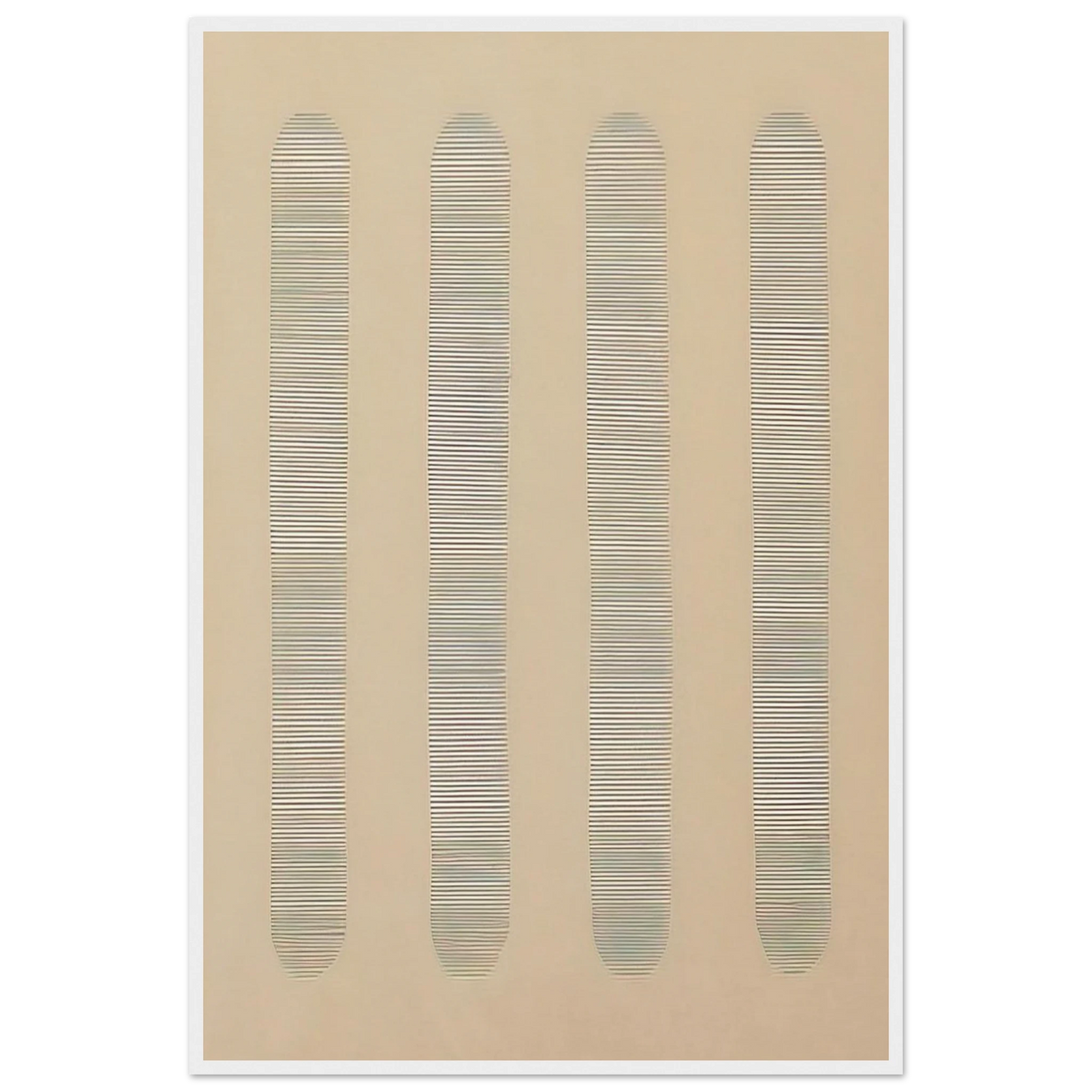 Columns Framed Poster | Agnes Martin Framed Prints Wall Art | Agnes Martin Store