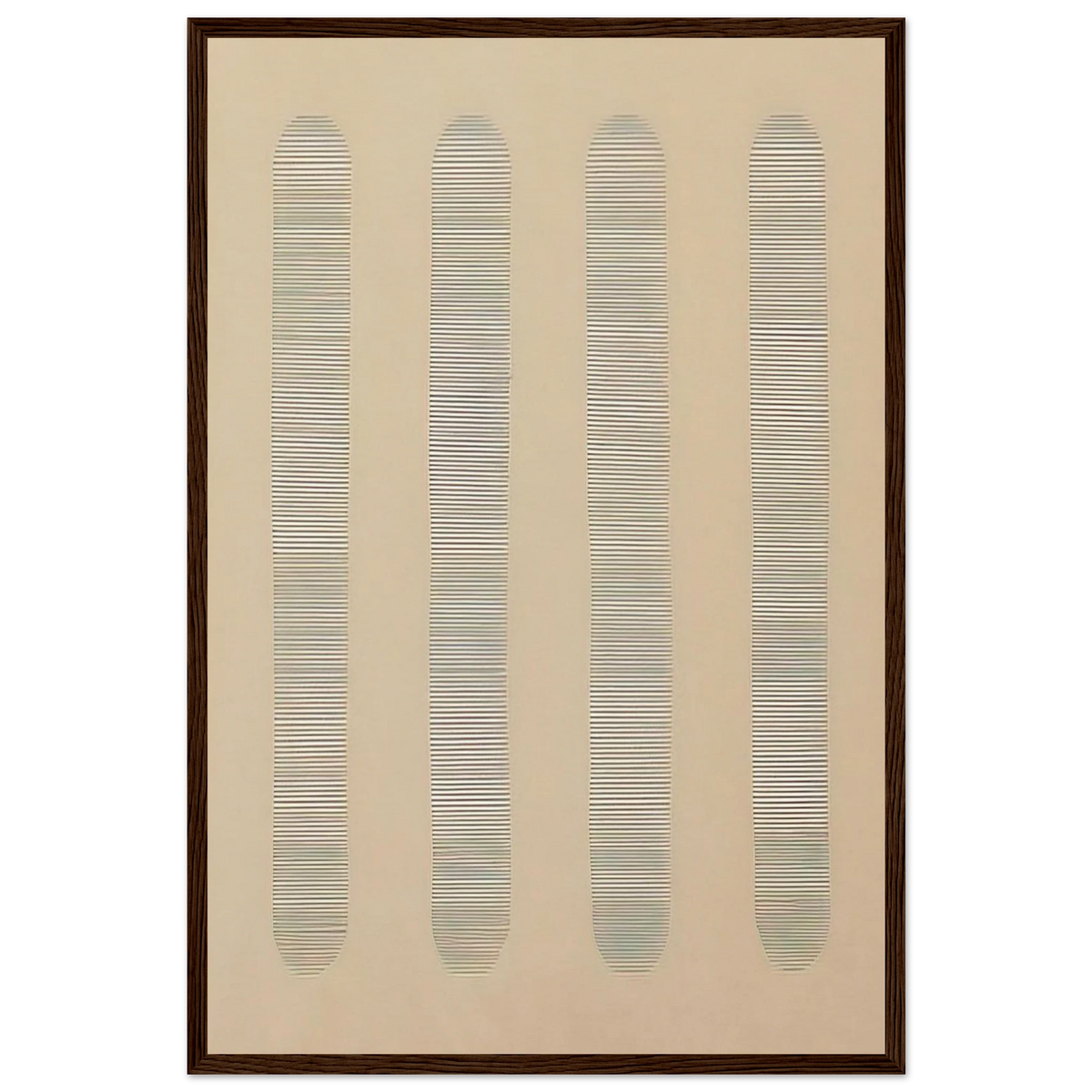 Columns Framed Poster | Agnes Martin Framed Prints Wall Art | Agnes Martin Store