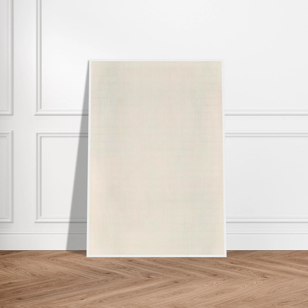 The Peach Framed Poster | Agnes Martin Framed Prints Wall Art | Agnes Martin Store
