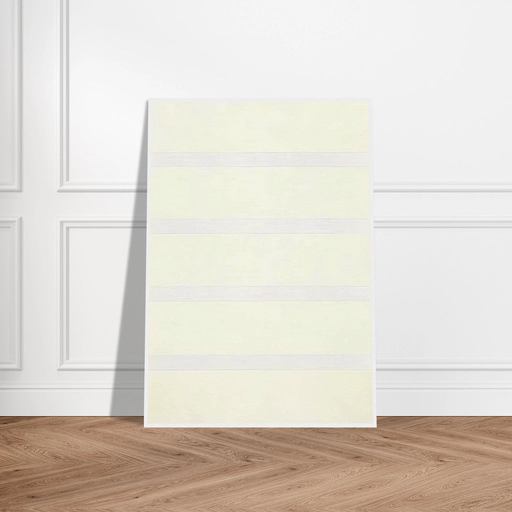 Untitled #15  Peace  Framed Poster | Agnes Martin Framed Prints Wall Art | Agnes Martin Store