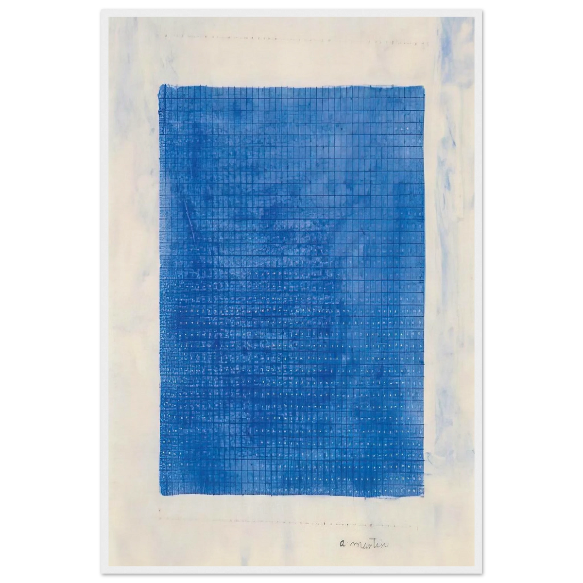 Stars Framed Poster | Agnes Martin Framed Prints Wall Art | Agnes Martin Store
