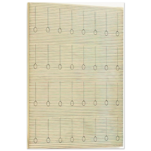 Drops Poster | Agnes Martin Poster | Agnes Martin Store