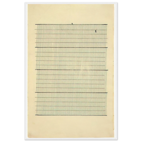 Aspiration Framed Poster | Agnes Martin Framed Prints Wall Art | Agnes Martin Store