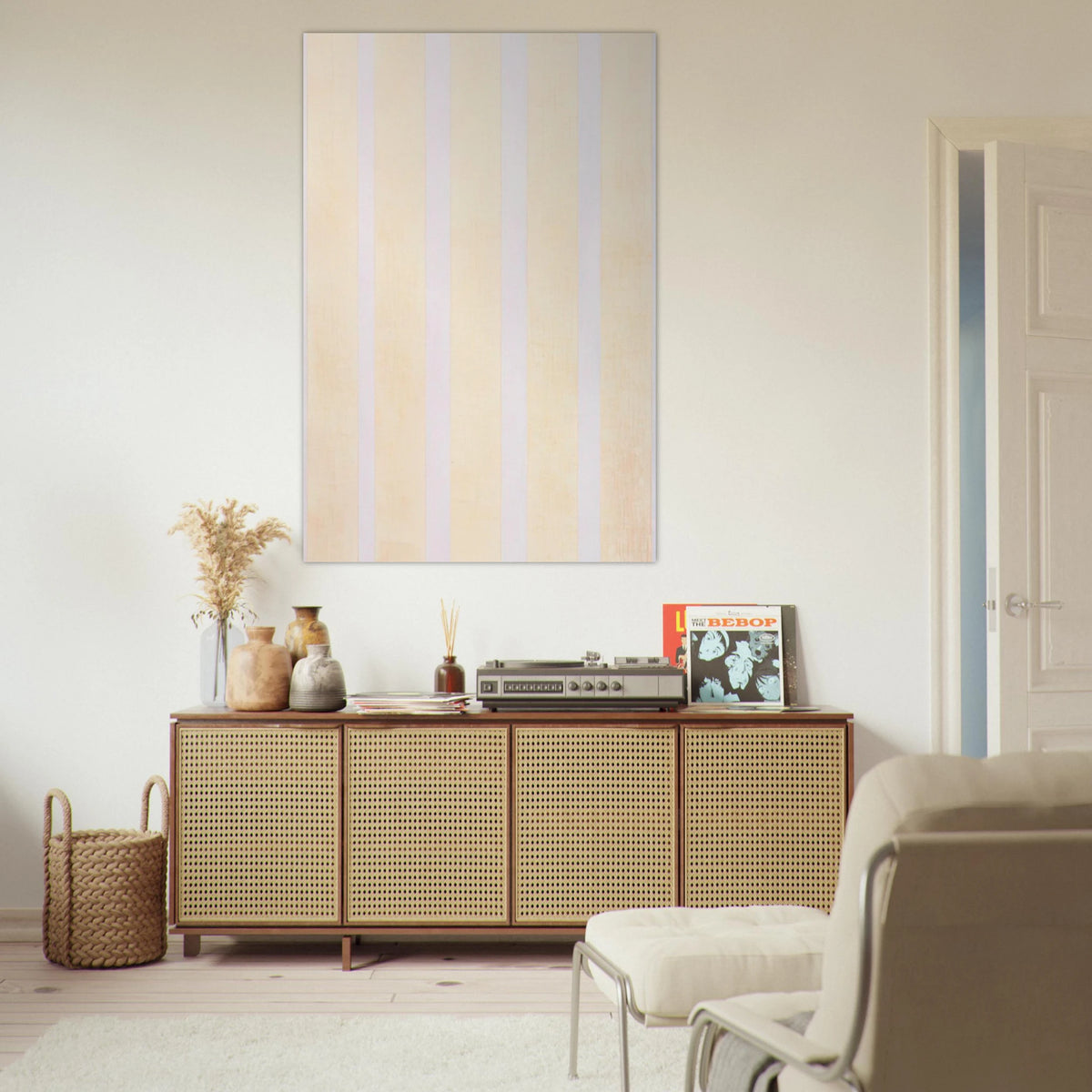 Untitled Number 5 Poster | Agnes Martin Poster | Agnes Martin Store