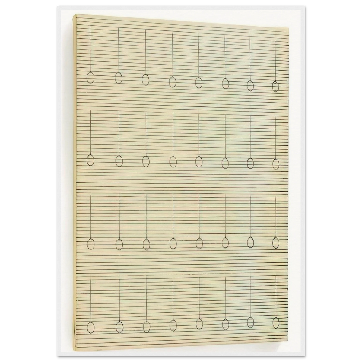 Drops Framed Poster | Agnes Martin Framed Prints Wall Art | Agnes Martin Store