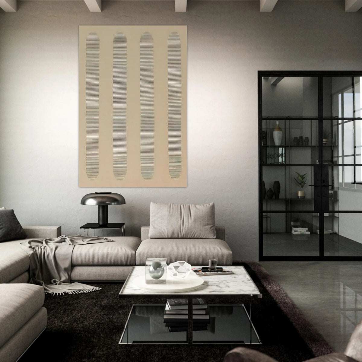 Columns Poster | Agnes Martin Poster | Agnes Martin Store