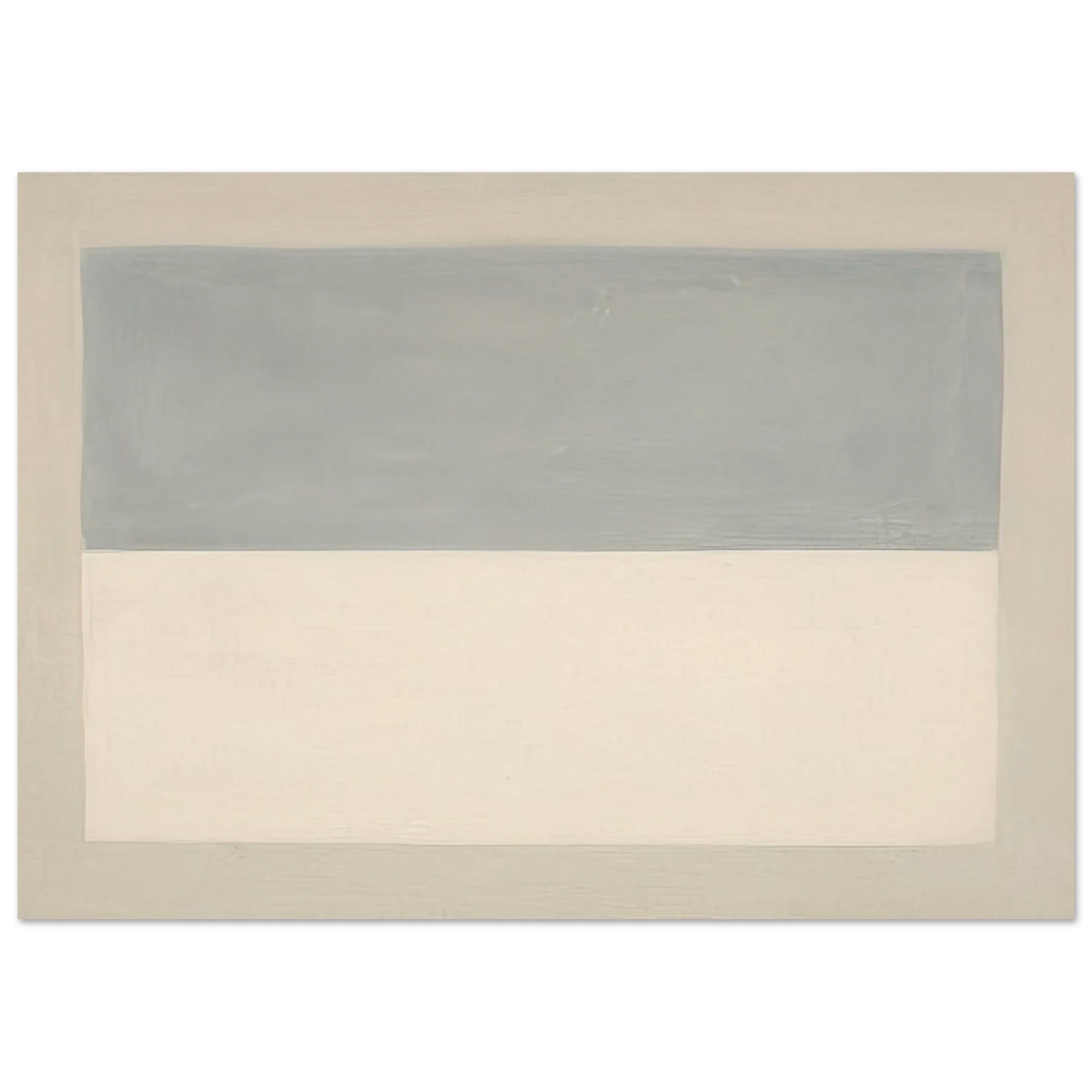 Rain  Study  Poster | Agnes Martin Poster | Agnes Martin Store