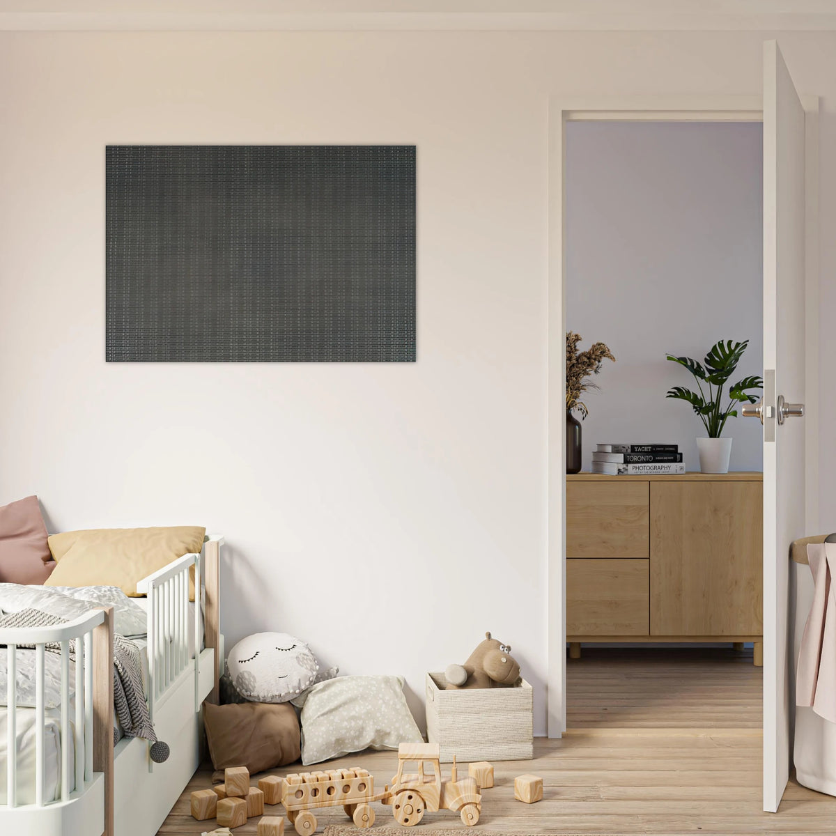 White Flower Canvas | Agnes Martin Canvas | Agnes Martin Store