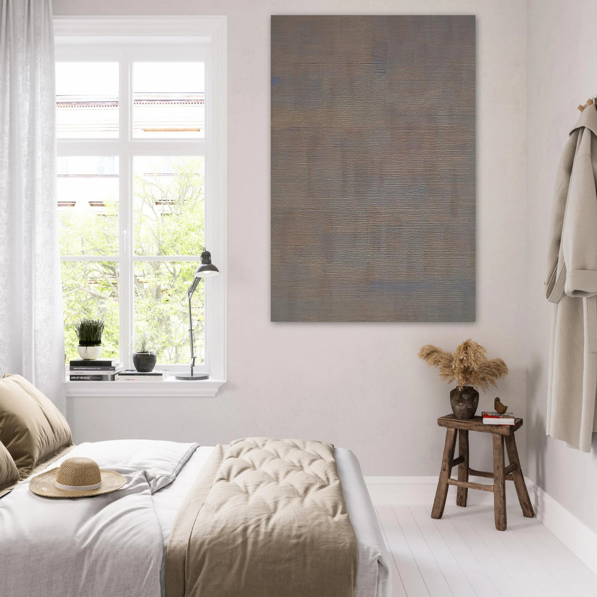 Falling Blue Poster | Agnes Martin Poster | Agnes Martin Store