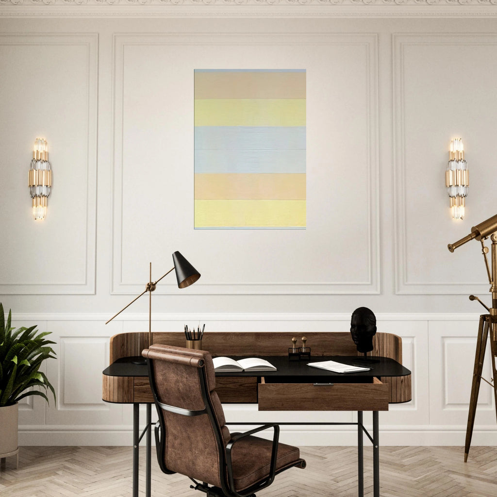 With My Back to the World Canvas | Agnes Martin Canvas | Agnes Martin Store