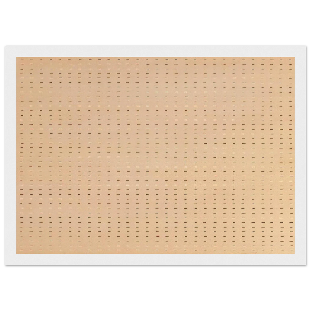Untitled  White Flower  Framed Poster | Agnes Martin Framed Prints Wall Art | Agnes Martin Store