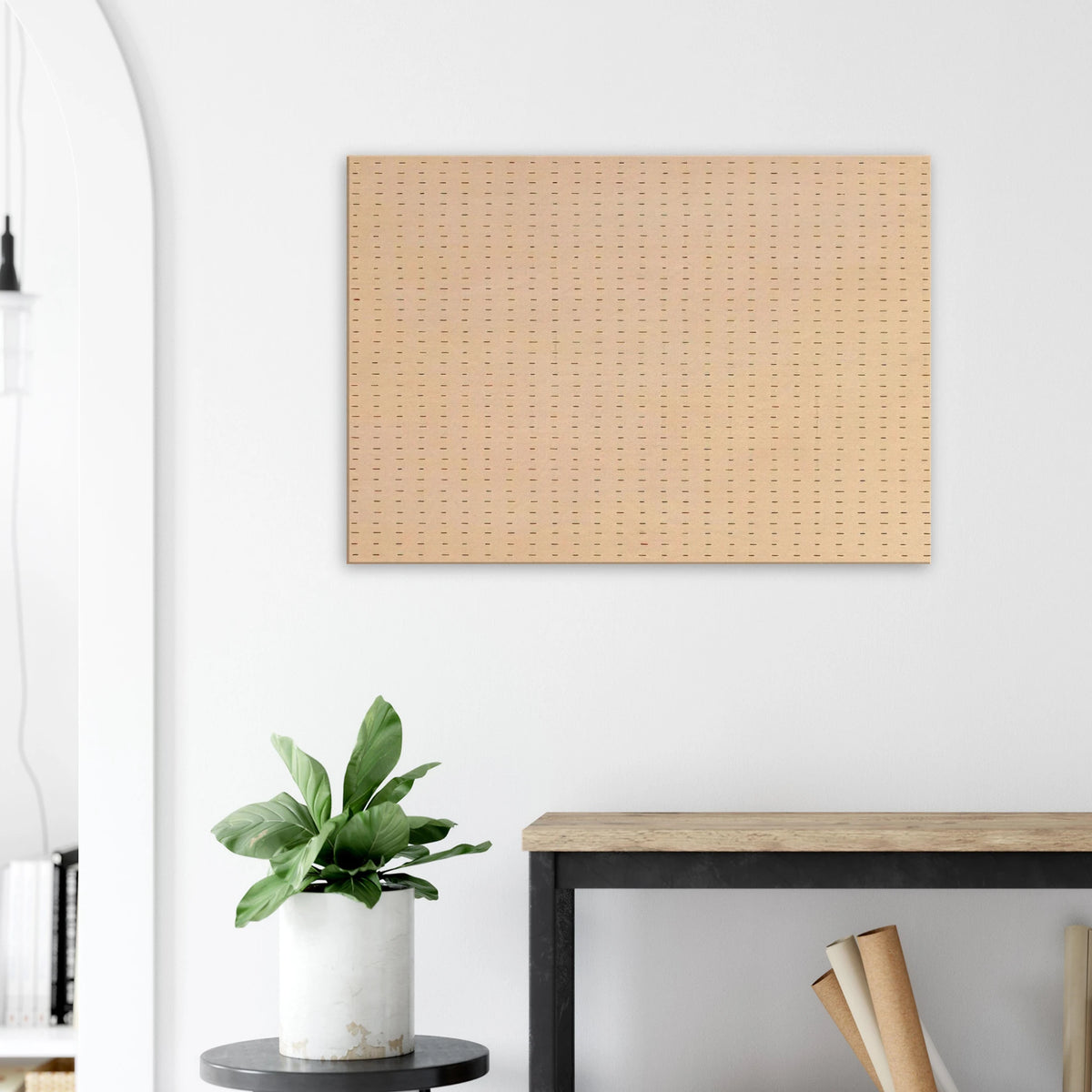 Untitled  White Flower  Canvas | Agnes Martin Canvas | Agnes Martin Store