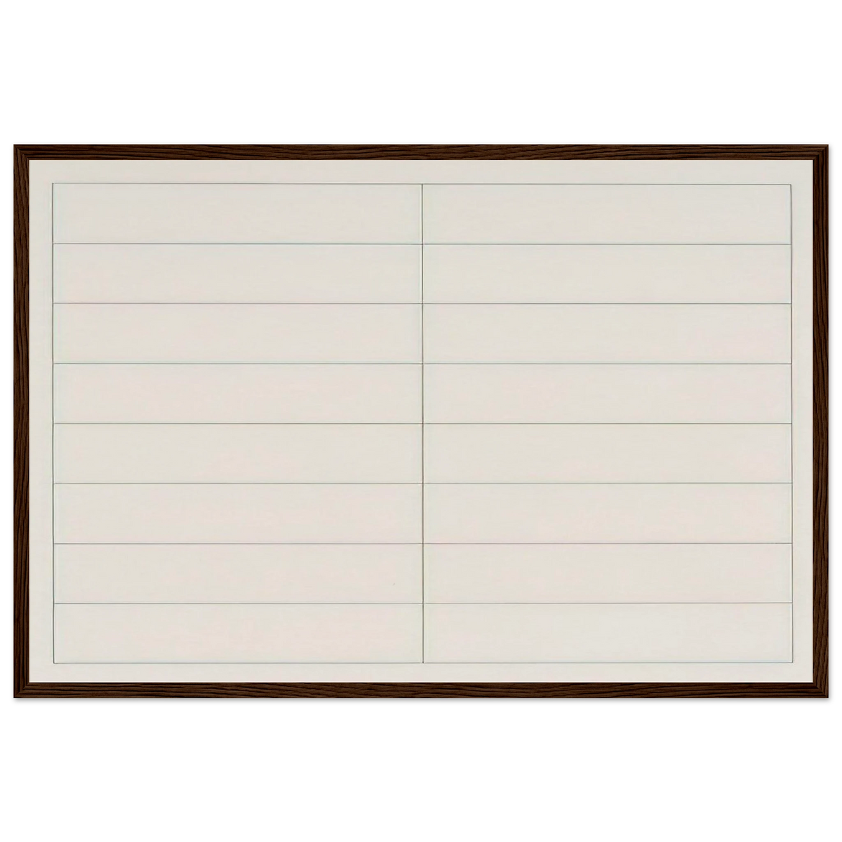 On a clear day, #2 Framed Poster | Agnes Martin Framed Prints Wall Art | Agnes Martin Store