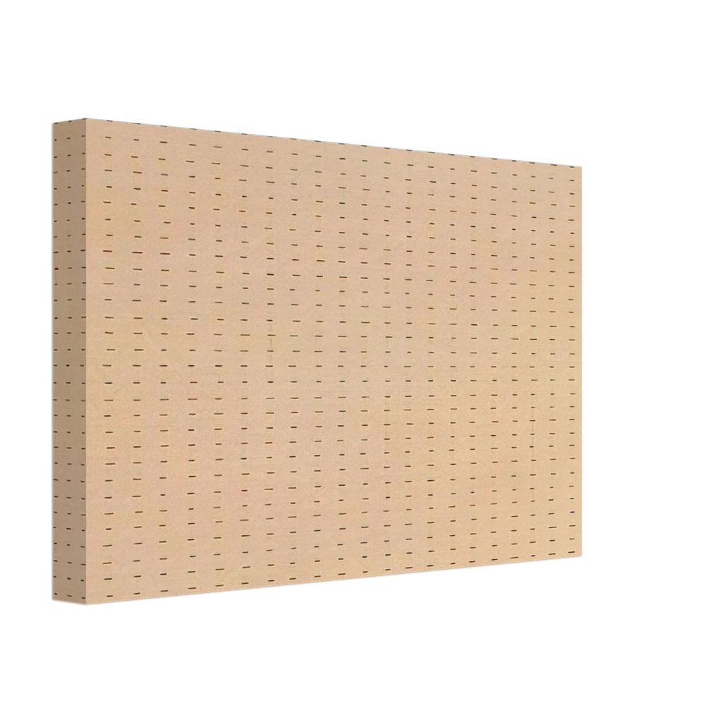 Untitled  White Flower  Canvas | Agnes Martin Canvas | Agnes Martin Store